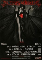In This Moment - Black Widow, Tour 2015 | Konzertplakat | Poster