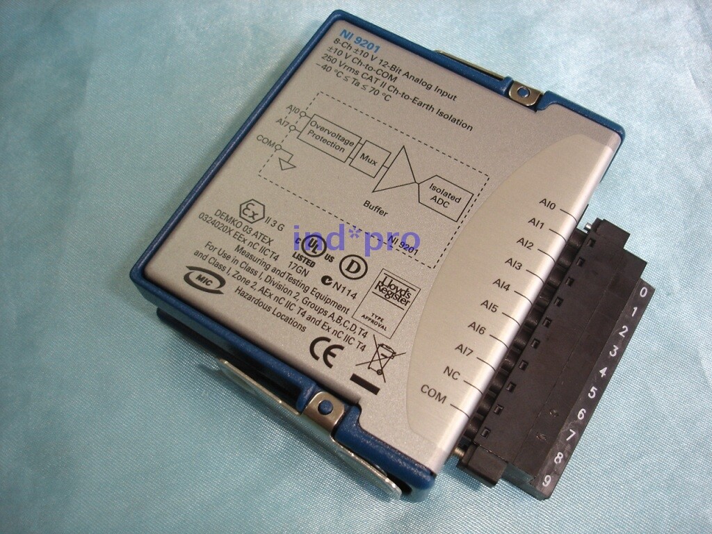1pc used NI 9201 DAQ data acquisition module