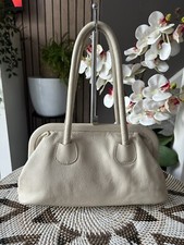 RJR. John Rocha Cream leather Over Shoulder Bag handbag