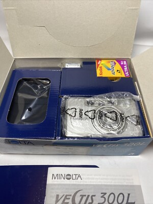 Minolta Vectis 300L Film Camera – Compact APS Photography Vintage