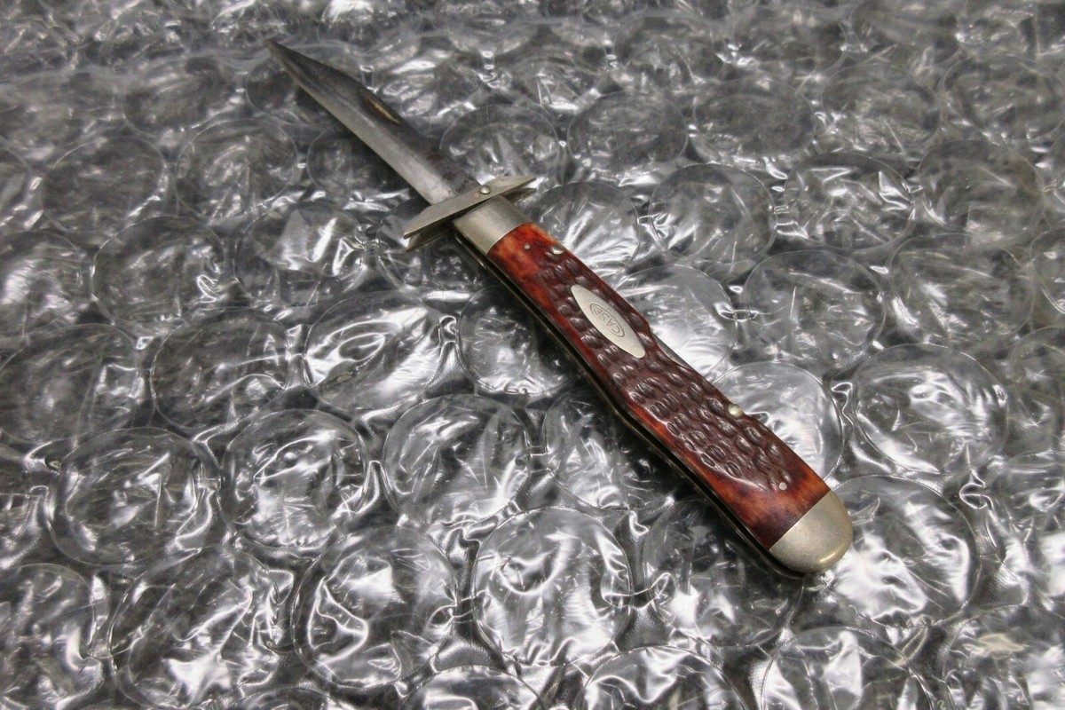 Case XX Cheetah Lock back Folding Pocket Knife 6111 1/2 L Single