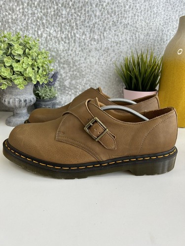 Dr Martens 1461 Monk Buckle Leather Shoes UK Size 12 *RRP £220*