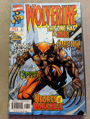 Wolverine #128, Marvel Comics, 1998.