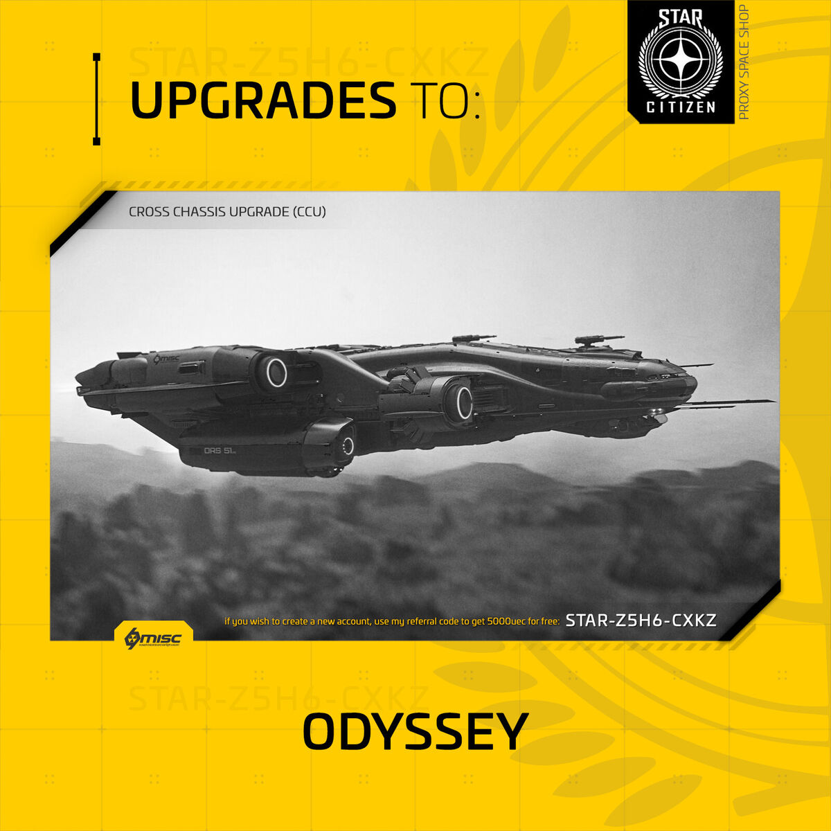 Star Citizen grants a close look at the MISC Odyssey and other  in-production vehicles in latest video