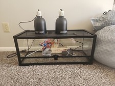 20 gallon reptile tank front opening
