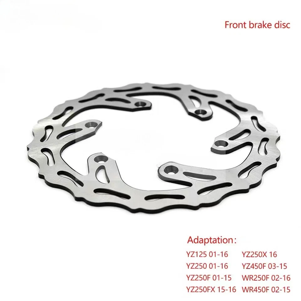 2 piezas discos de freno delanteros y traseros Yamaha YZF YZ125 250 F X WR[ Foto 2 de 4