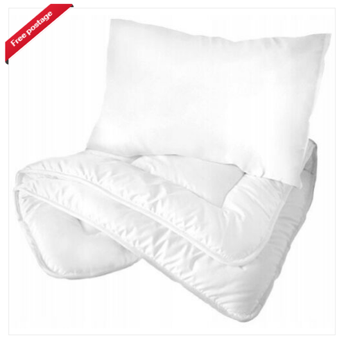 Juego de cama 4 piezas 150x120 cm almohada edredón apto para cama junior zorro en bosque turquesa - Imagen 2 de 2