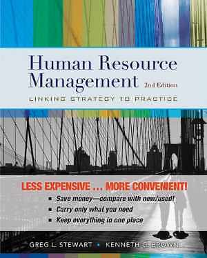 Human Resource Management - Loose Leaf, by Stewart Greg L.; Brown Kenneth - New