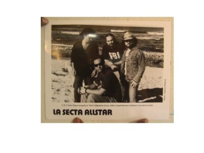 La Secta Allstar Press Kit And Photo Self Titled Album Allstar
