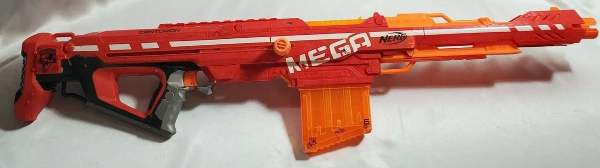 TESTED NERF MEGA Centurion Sniper Rifle Blaster Gun *No Mag* *No