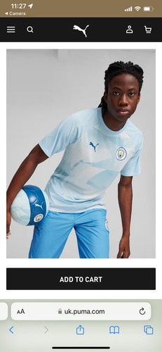 Manchester City Puma Pre-match Jersey New Without The Tags 774370_01 XXL - Picture 6 of 9