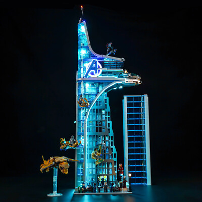 LocoLee LED Light Kit for Lego MARVEL 76269 Avengers Tower Battle ...