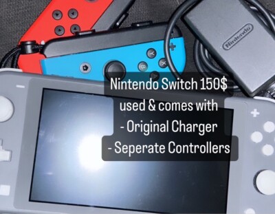 nintendo switch lite bundle used