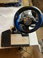 INTEC RACING STEERING WHEEL & PEDALS Xbox GameCube PlayStation 2