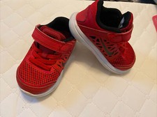 Nike FLEX 2016 Run red Black Athletic Shoes Baby Toddler Kids 5C 834280-600 Boy