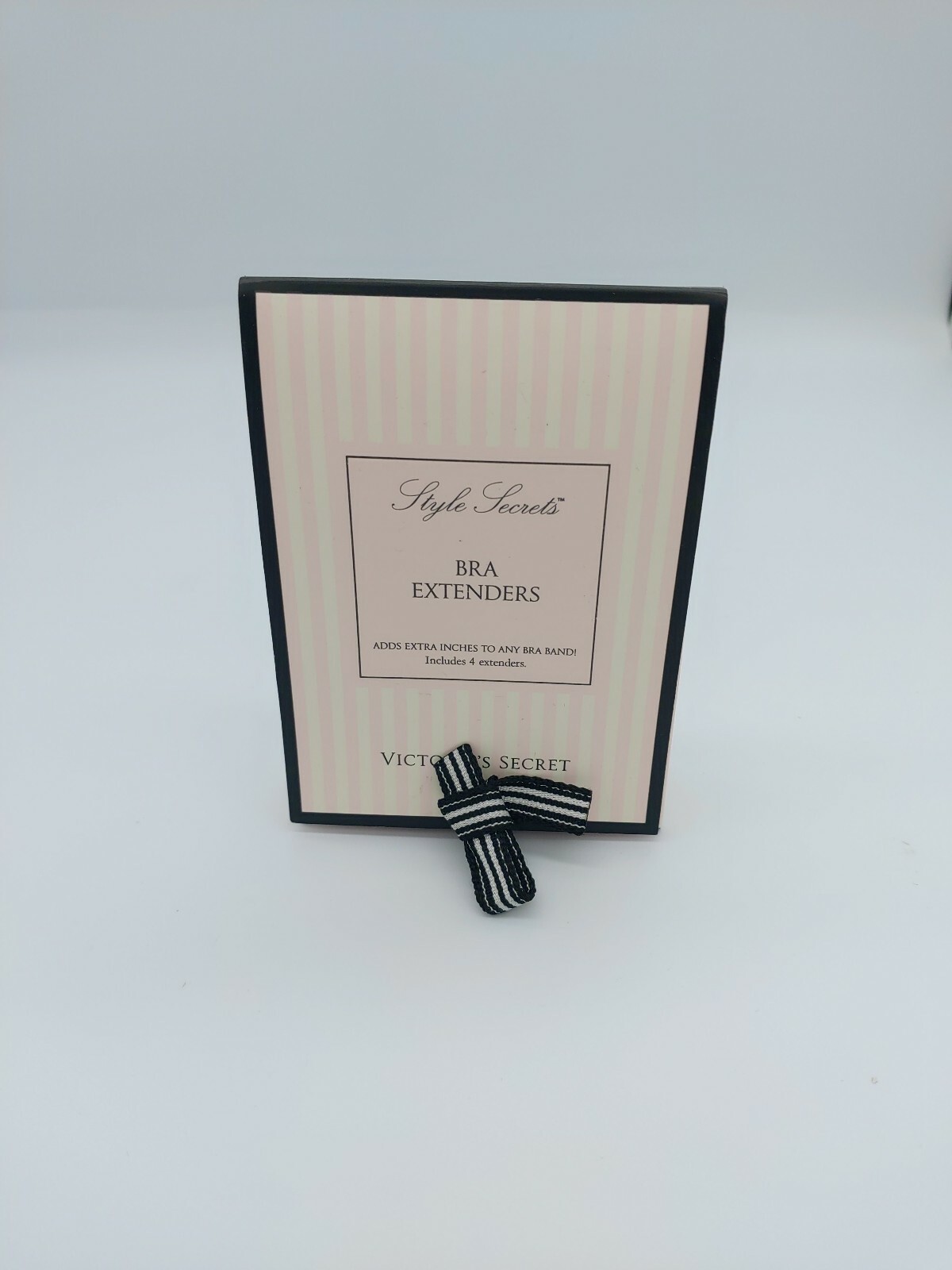 *NEW* Victoria's Secret Style Secrets BRA EXTENDERS 2 Black & 2 Nude eBay