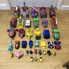 Huge Paw Patrol Bundle - Action Figures and Vehicles Bundle 