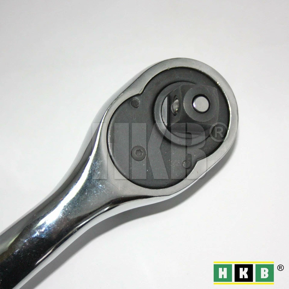 HKB® 1/2" Ratsche - Knarre Umschaltknarre feinverzahnt 72 Zähne Nussarretierung - Bild 4 von 4