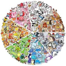 200 Pcs Children's Cute Waterproof Animal Sticker Set for Kids - Great Value