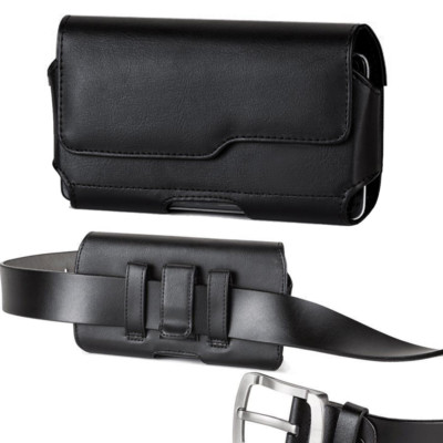 Modes Premium Leather Belt Clip Case Pouch Holster with Otterbox Holster on it