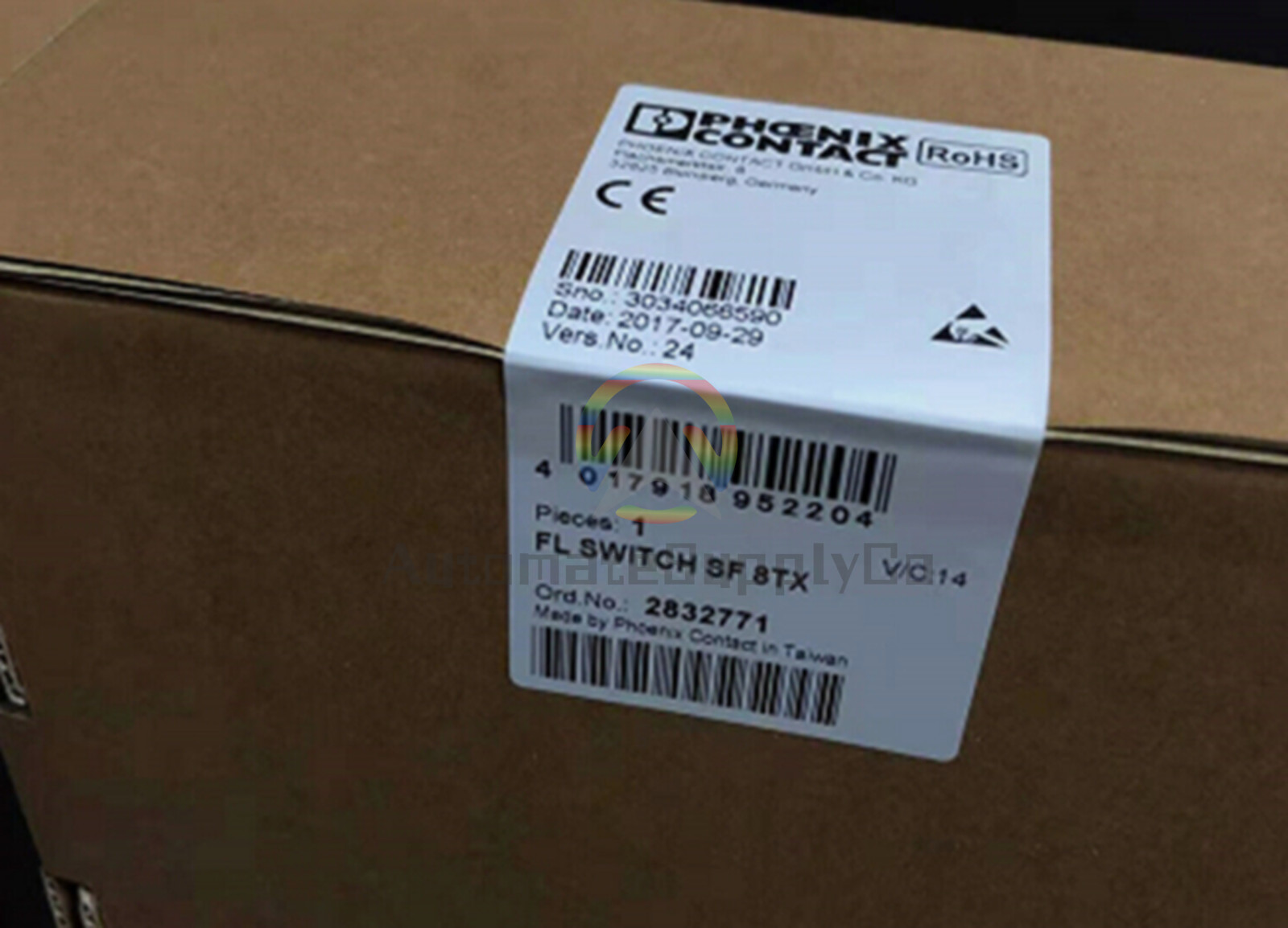 NEW PHOENIX CONTACT 2832771 ETH Switch FL SWITCH SF 8TX