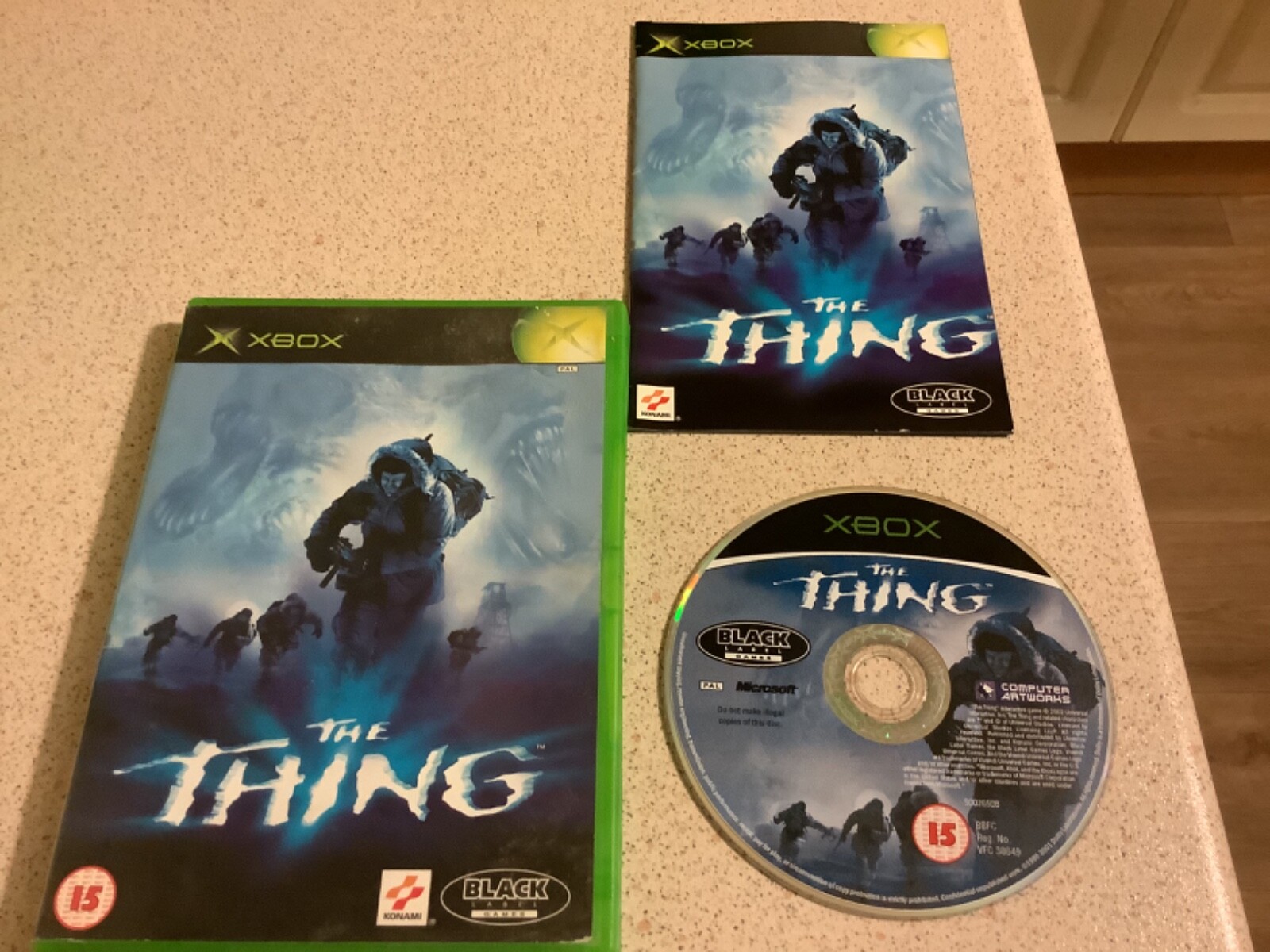 The Thing original altes Xbox Spiel 15+ Action Shooter Fastpost