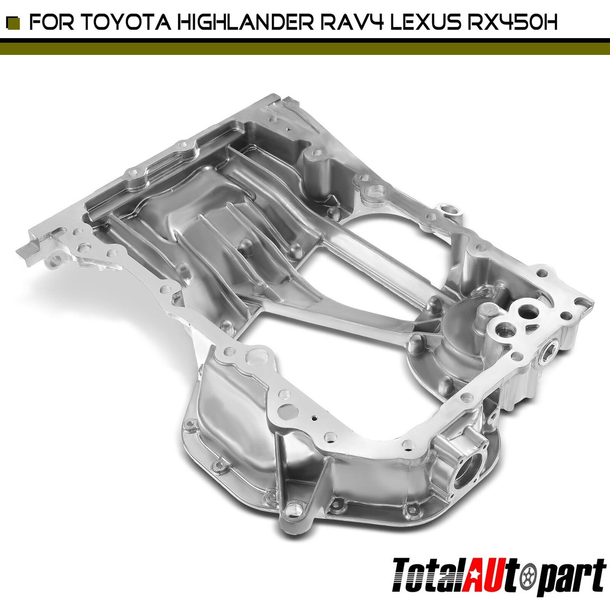 Engine Oil Pan Steel Upper for Toyota Camry Highlander RAV4 Avalon