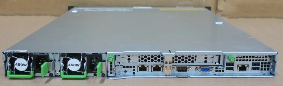 Fujitsu Primergy RX100 S7 Quad-Core E3-1260L 8GB Ram 4x 2.5" Bay 1U Rack Server - Image 2 of 3