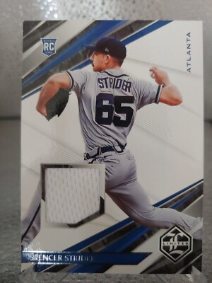 2022 Panini Chronicles Baseball Spencer Strider Limited Swatches