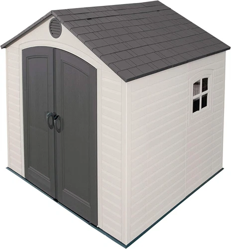 Lifetime Plastic Shed Garden Storage 8 x 7.5ft Special Edition Heavy Duty