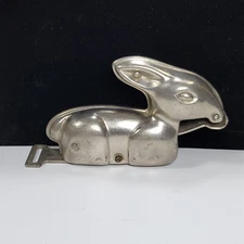 Antique 1928 Security Blanket Fastener Bunny Clips Blanket to Crib