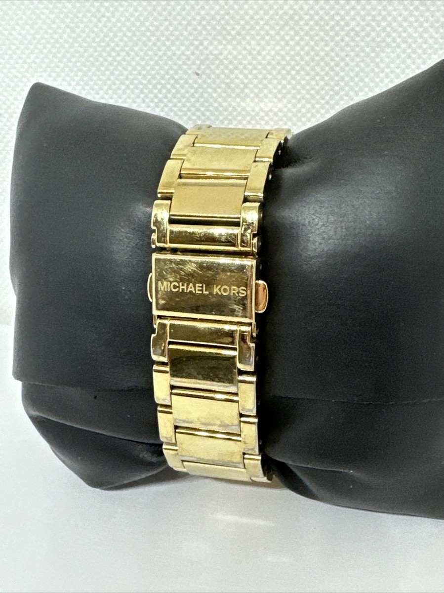 Michael Kors Parker MK5784 Women\'s Gold Stainless Steel Analog Dial Watch NUL15 Amazon.com: Michael Kors Watch for Women, Parker Three-Hand  main image 4