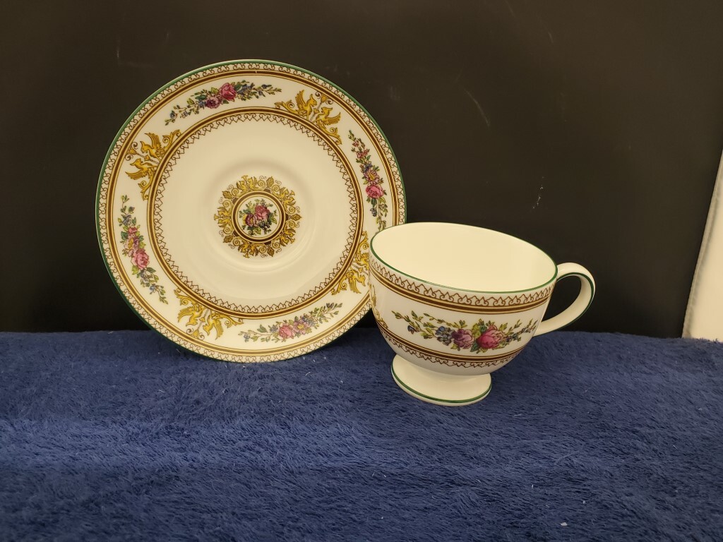 Set of 5 Wedgwood Columbia White (W595) Cup & Saucer Sets | eBay
