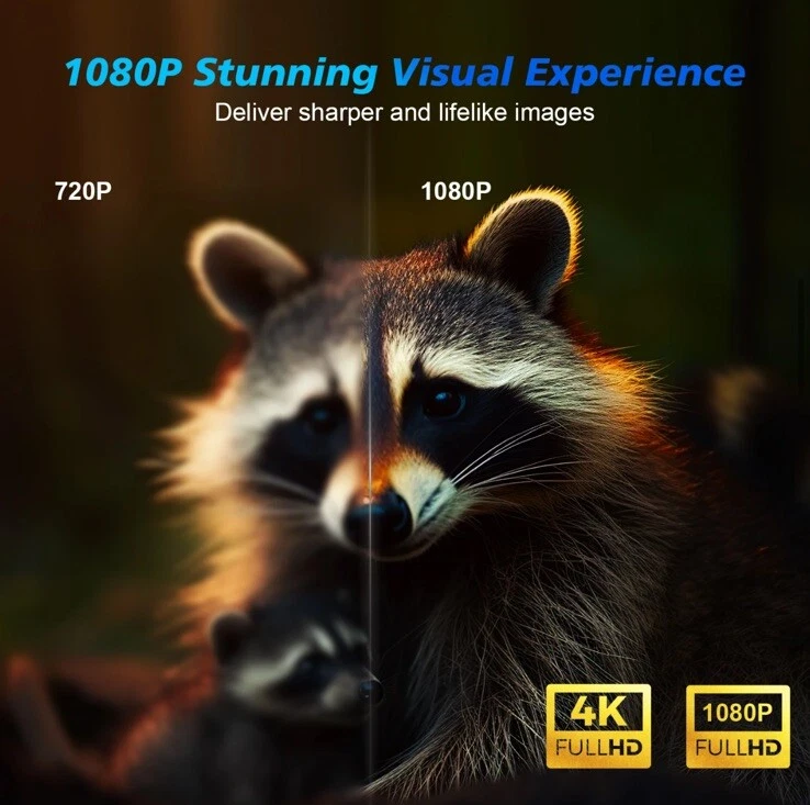 4K Home Cinema Projector TV 11.0 Smart Voice Control Projector 5.0 Bluetooth 🔥 - Image 4 of 4