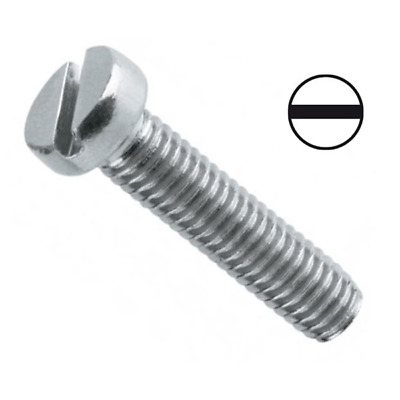 Vis 3mm à métaux à tête cylindrique Cruciforme INOX 304 ISO 1207 M3