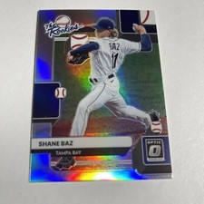 2022 Optic Baseball Silver Refractor The Rookies Insert Shane Baz