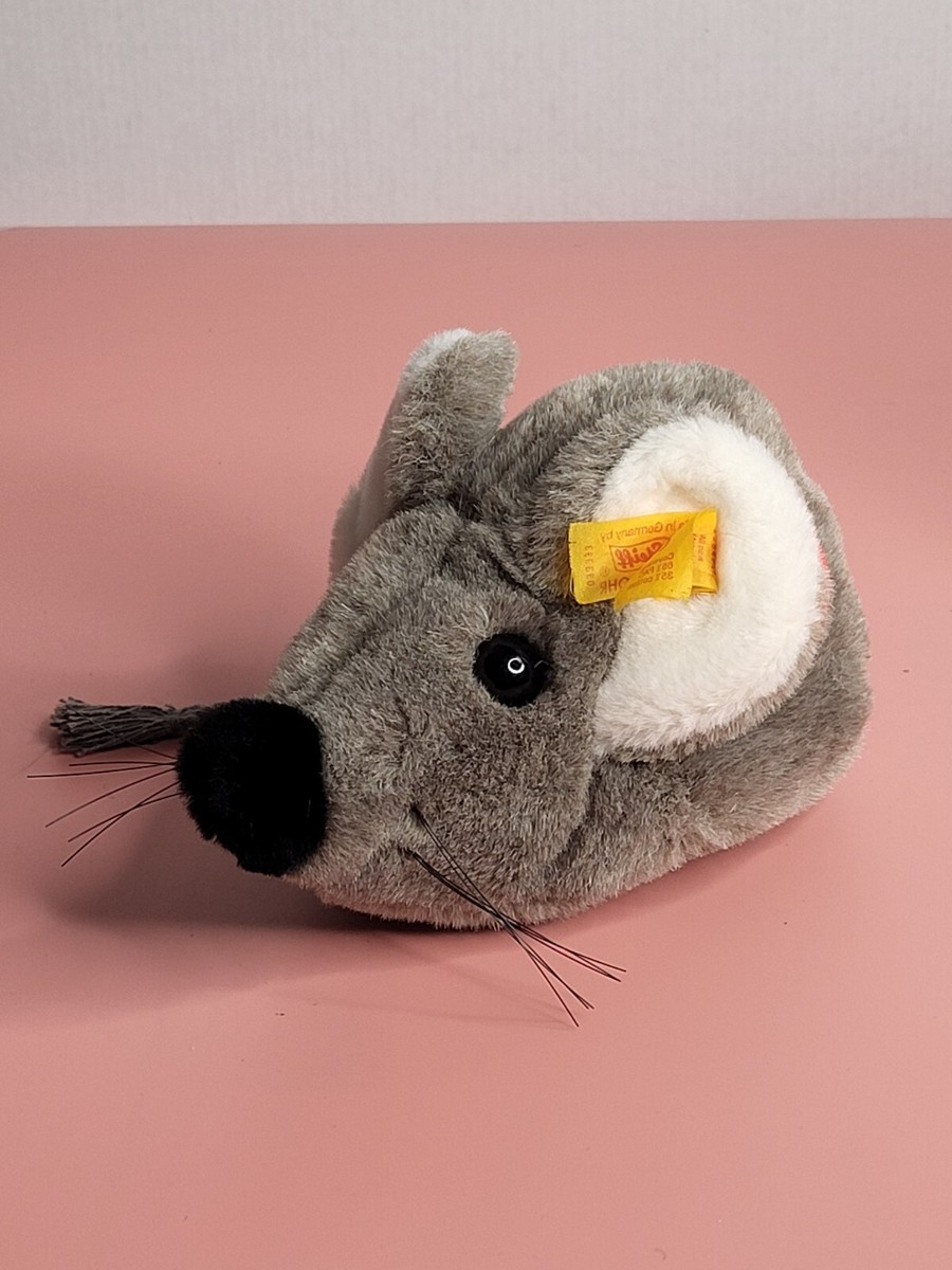 Grey Steiff Mouse Cosy Fiep Plush - Made in Germany 093333 | eBay