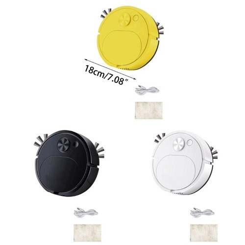 Sweeping Robot Vacuum Cleaner Sweep Wet Mopping Floor Carpet Run WirelessMachine - Picture 8 of 11