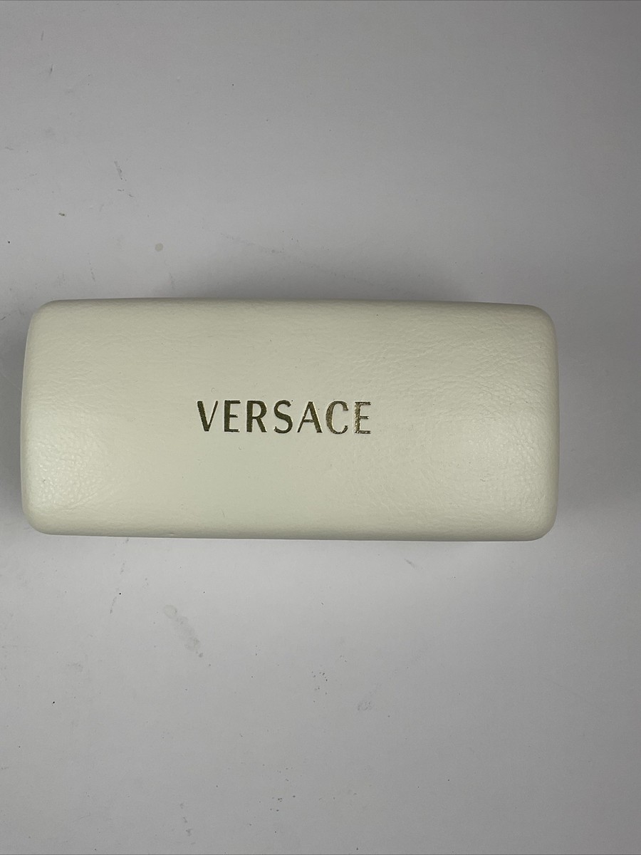 Versace White Sunglass Hard Clamshell Case With Cloth | eBay display picture 1