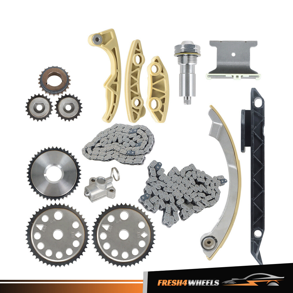 Engine Timing Chain W/ Balance Shaft Kit For 00-11 Chevy 2.0L 2.2L 2.4L Ecotec