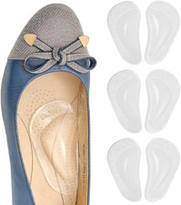 Dr. Foot'S Arch Support Shoe Insoles for Flat Feet, Gel Arch Inserts for Plantar