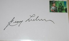 GERRY ANDERON THUNDERBIRDS SIGNED ENVELOPE WITH STAMP