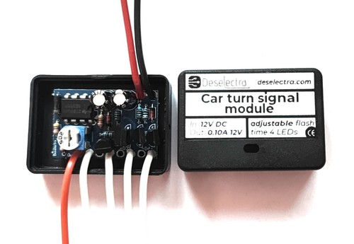 Retrofit Flash 4-Step LED Sequential Adjustable Module Car Turn Signal ...