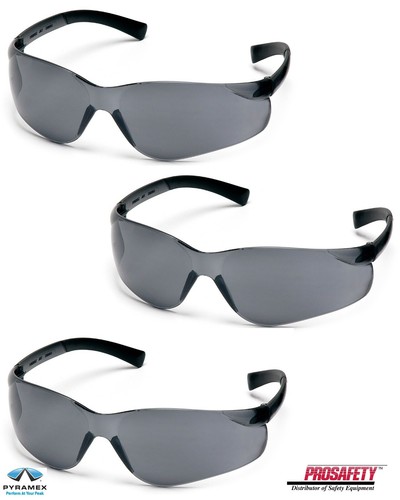 12- SMOKE GRAY Tinted Sunglasses Construction Landscaping Work Eyewear ANSI Z87+ - Afbeelding 5 van 7