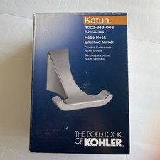 KOHLER R26120-BN Katun Robe Hook Brushed Nickel 1002-913-068 New in Box