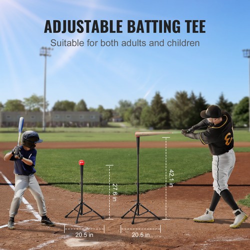 VEVOR 5x5 ft Baseball Softball Practice Net Hitting Batting Multiple Accessories - Picture 5 of 12