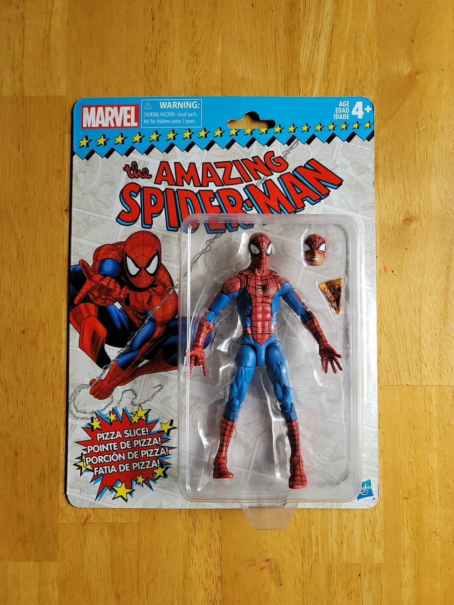 Marvel Legends Retro Collection Wave 1 Amazing Spider Man Pizza | eBay