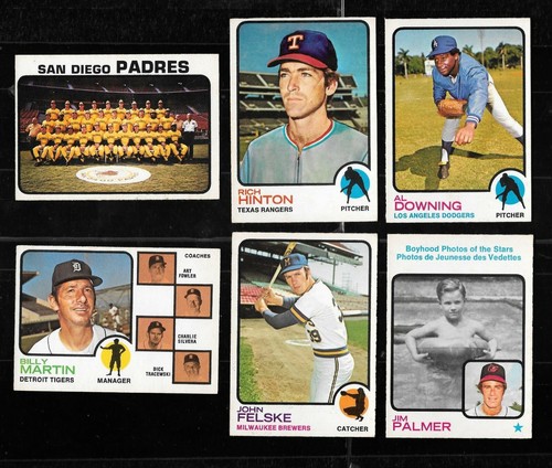 1973 OPC 73 O PEE CHEE MLB BASEBALL CARD ERROR & VARIATION 265-396 SEE LIST - Picture 112 of 249