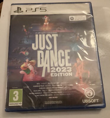 Just Dance 2023 Edition Videospiel Sony Playstation PS5 Multiplayer Neu & Sealed