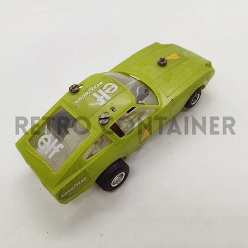 SLOT CAR Polistil Policar Custom - Vintage Green Lime Race Car Scala 1/32 - Picture 2 of 3